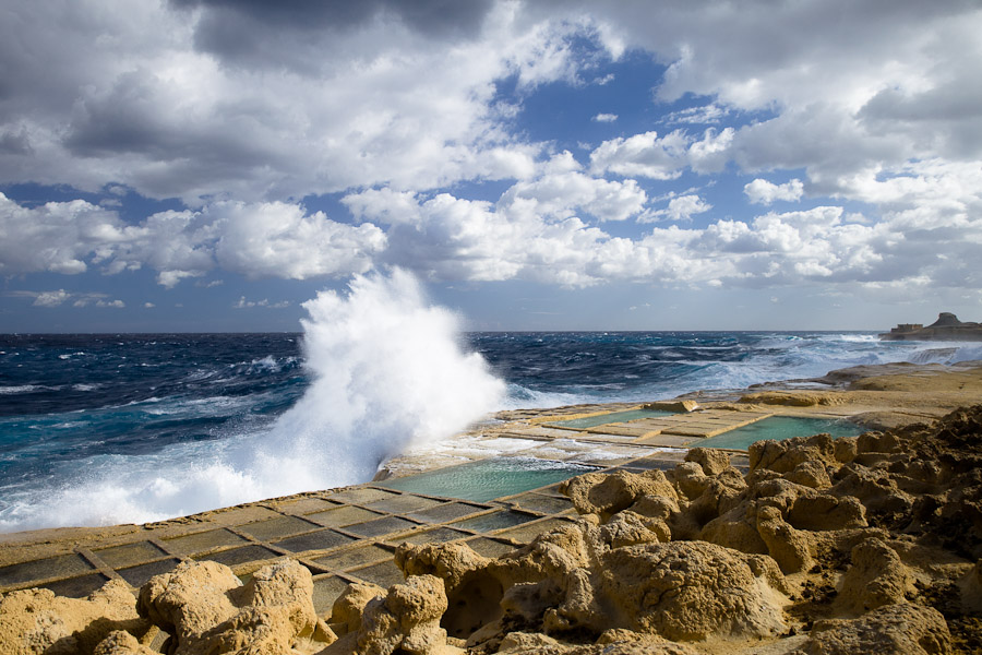 Marais salants gozo Marsaforn