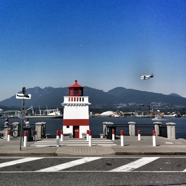 Photos au smartphone – Phare de Stanley park Vancouver