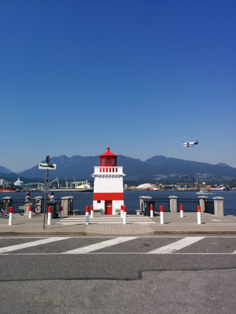 Photos au smartphone – le phare de stanley park avant