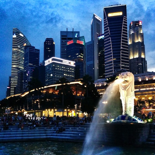 Singapour – The Merlion
