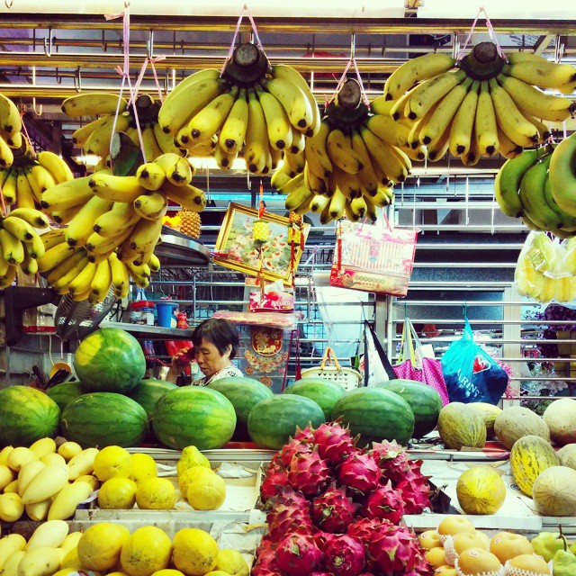 Visiter singapour - marché