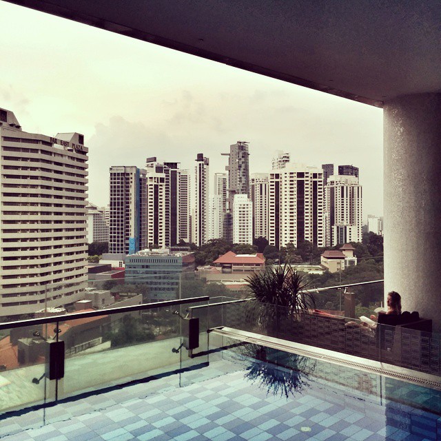 piscine du Quincy hotel