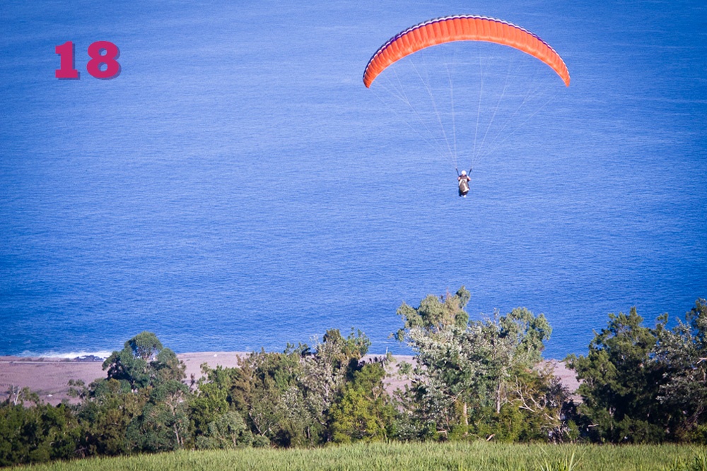 Bapteme parapente la Réunion France