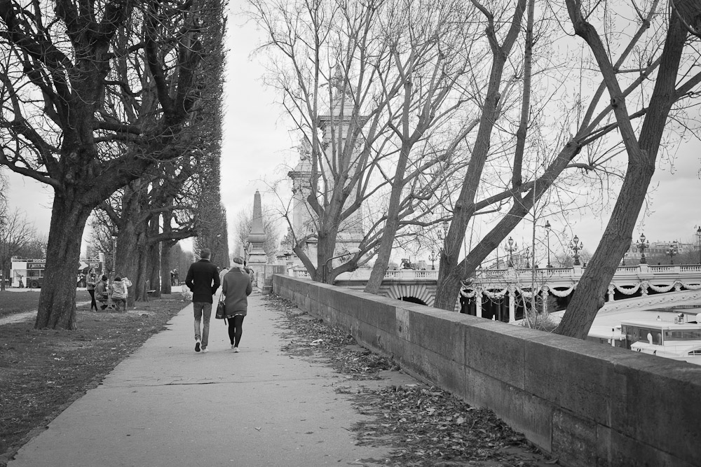 Promenade sur les quais de Paris