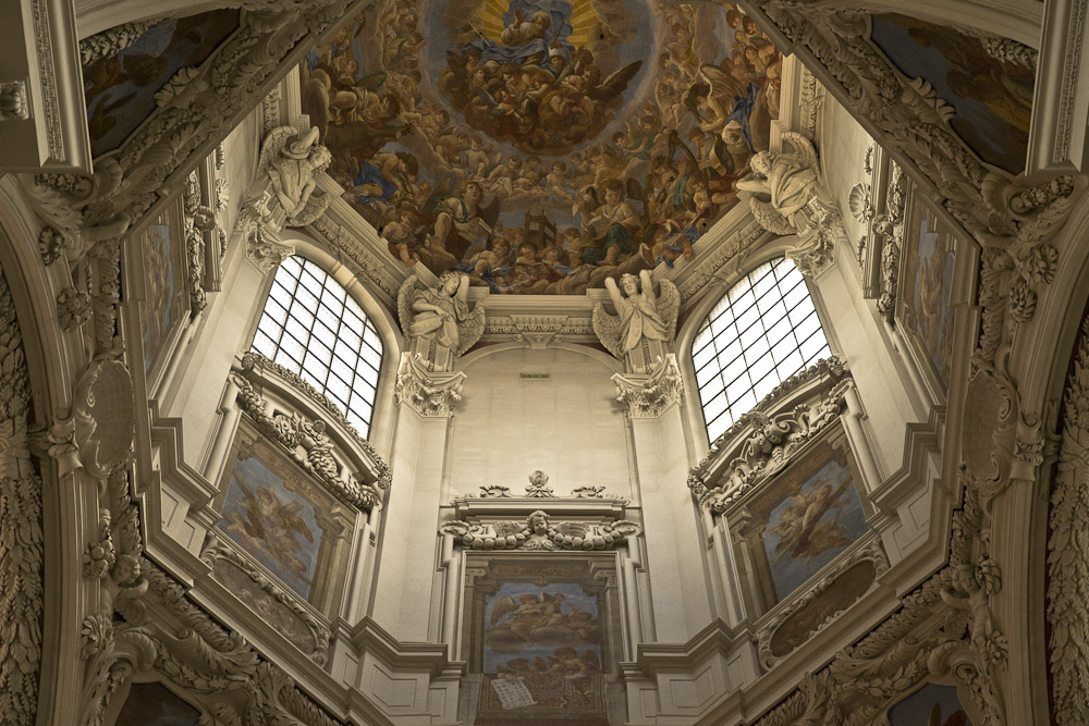 Passau Allemagne - Trompe l'oeil dans la cathédrale