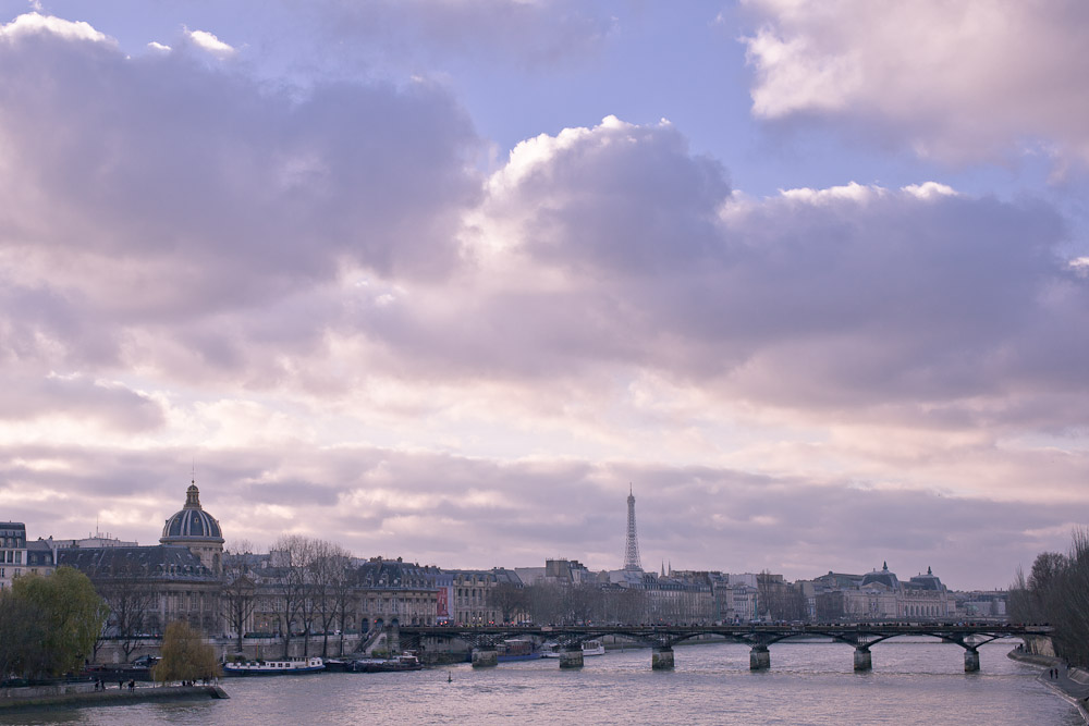 vue sur le pont des arts