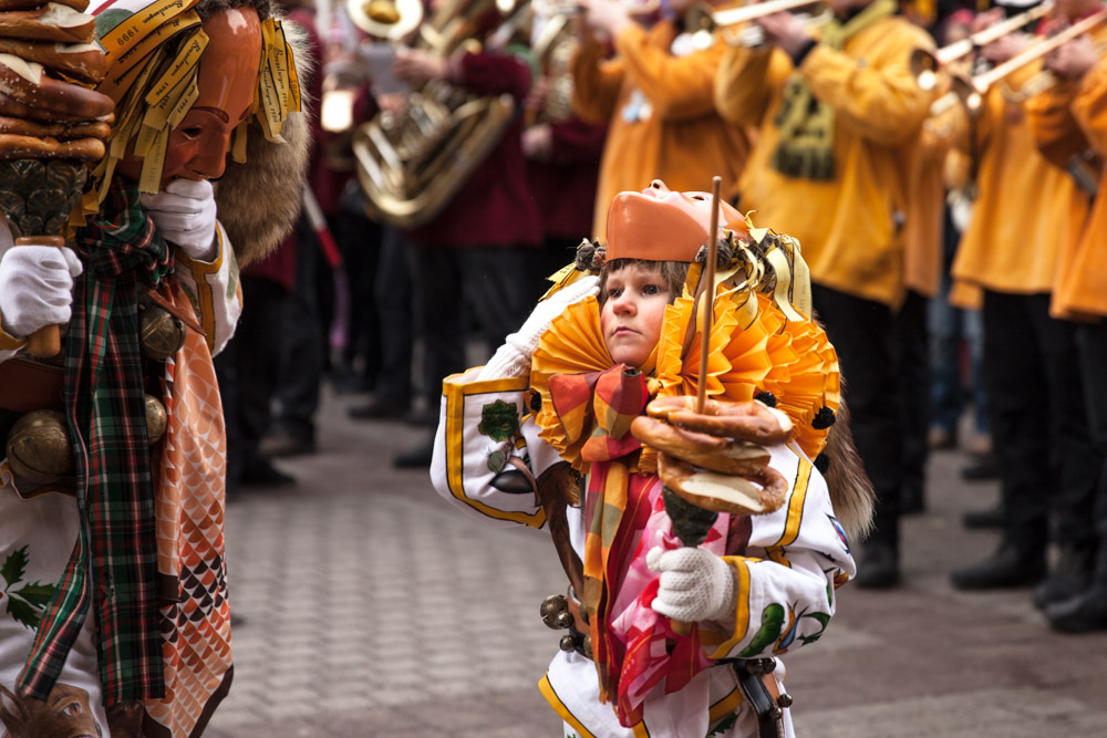 Carnaval en allemagne – Schramberg Bawu – distribution bretzel