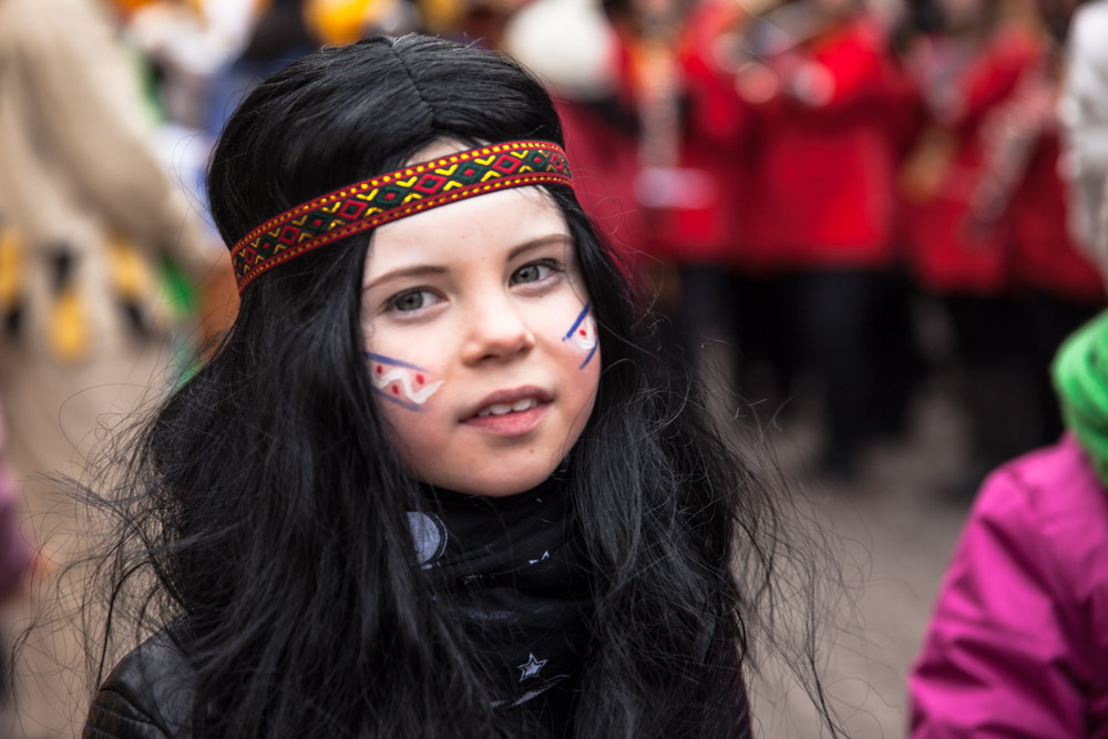 Carnaval en allemagne – Schramberg Bawu – petite indienne