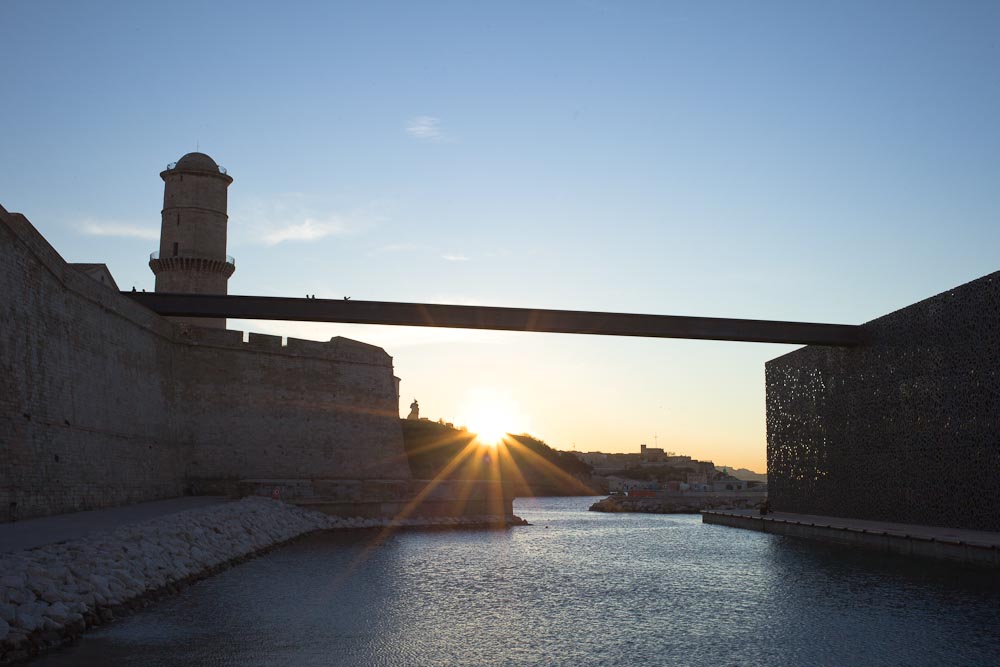 MArseille coucher de soleil