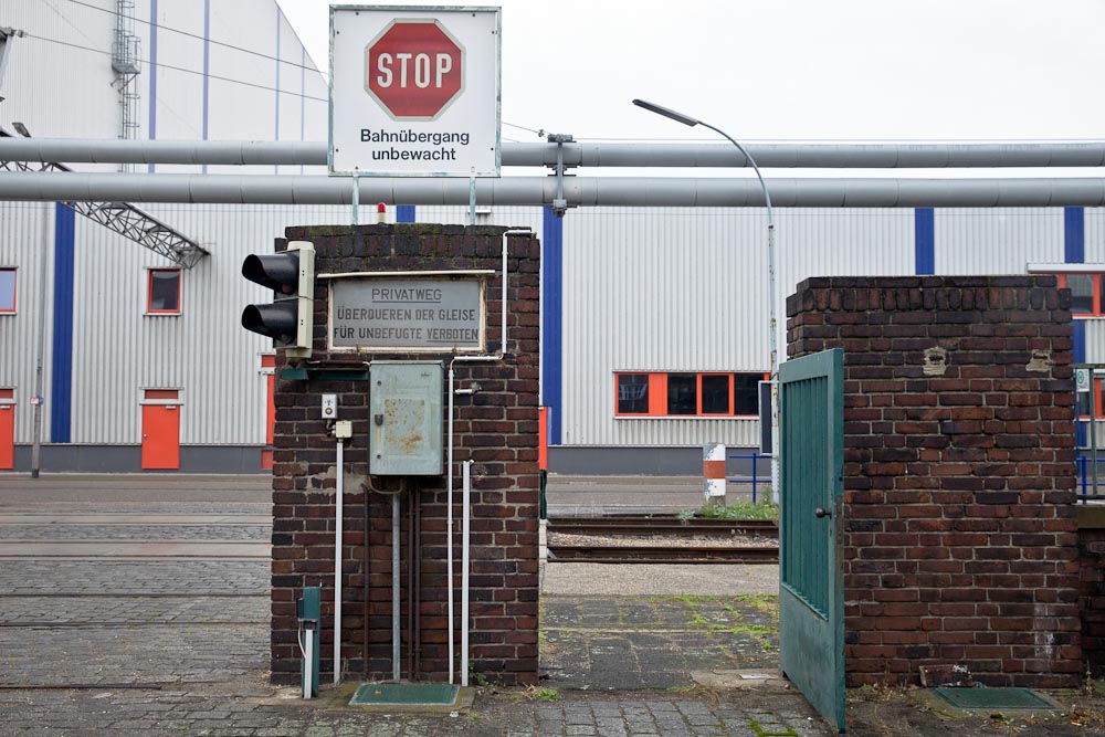Mannheim - Entrée batiment industriel