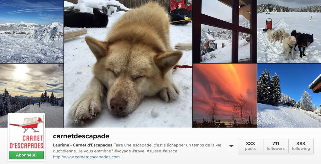carnet d&rsquo;escapade