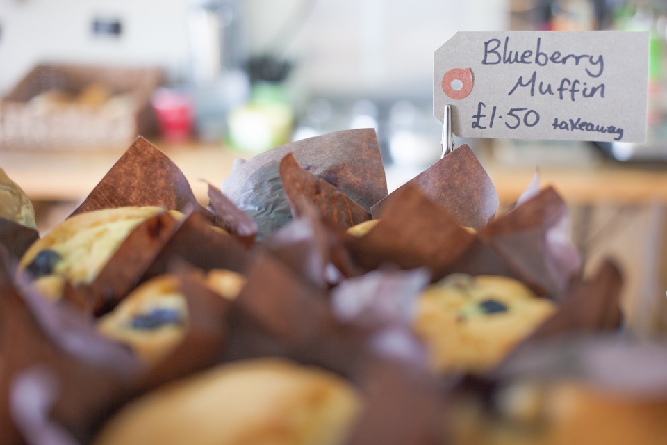 Blueberry muffins