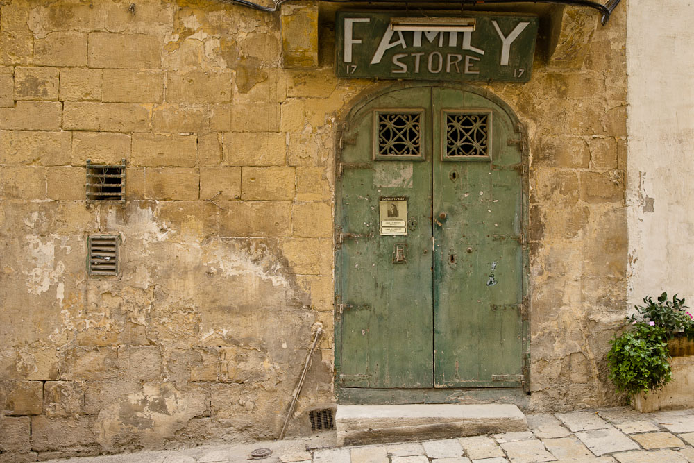 La Valette Malte - Family store
