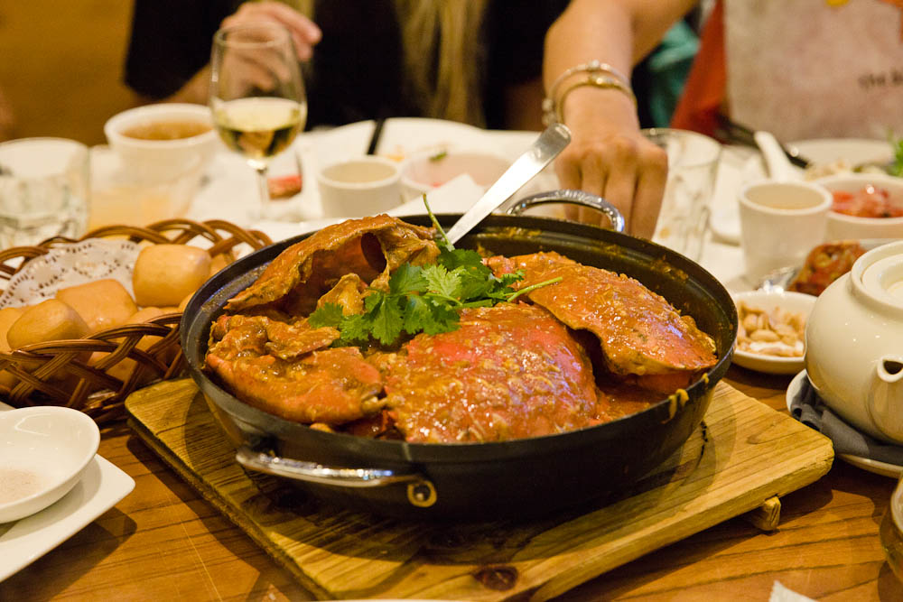 le fameux Chili crab