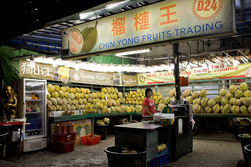 Visiter singapour – Durian culture