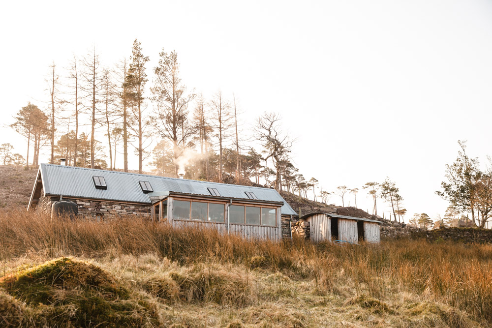 Bothy au bord du Loch Torridon Ecosse