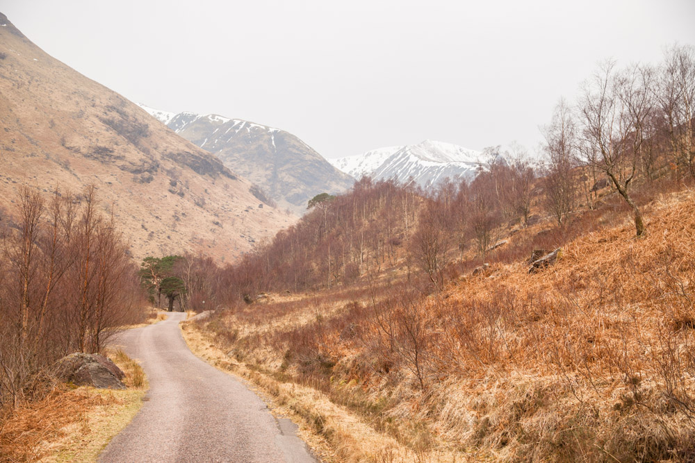 A travers le glen nevis