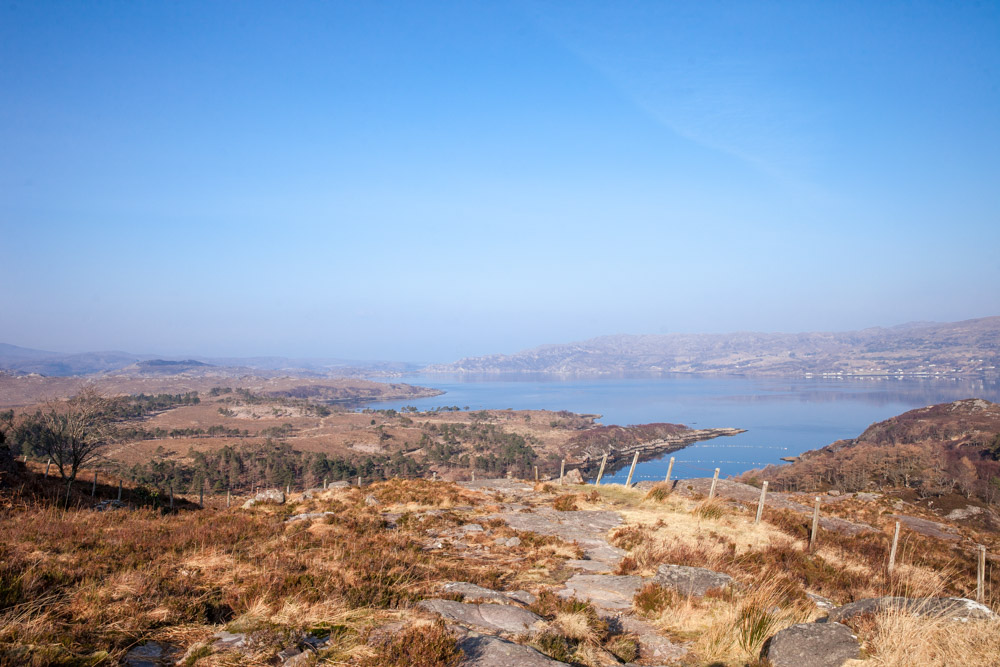vue sur le loch Torridon - Ecosse
