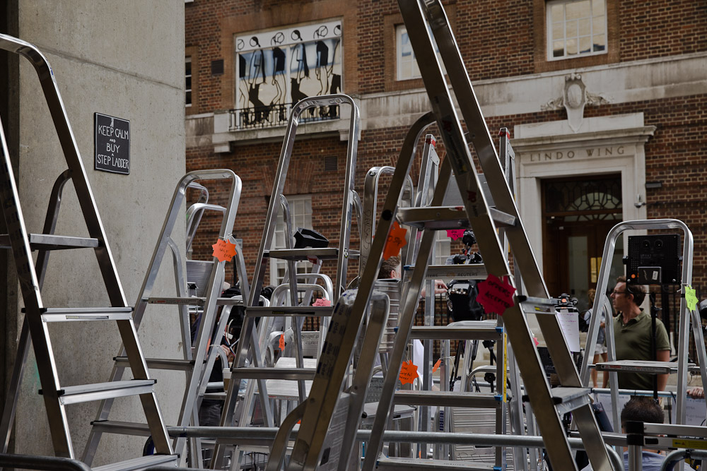 Keep calm and buy a step ladder