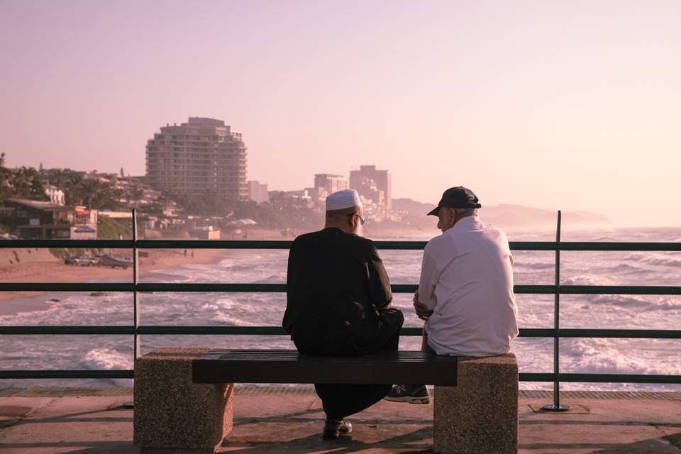 Durban Afrique du Sud – Umhlanga discussion du matin