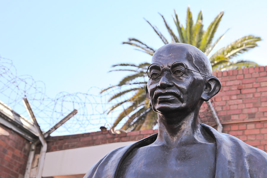 Gandhi Johannesburg – Statue Gandhi Constitution hill