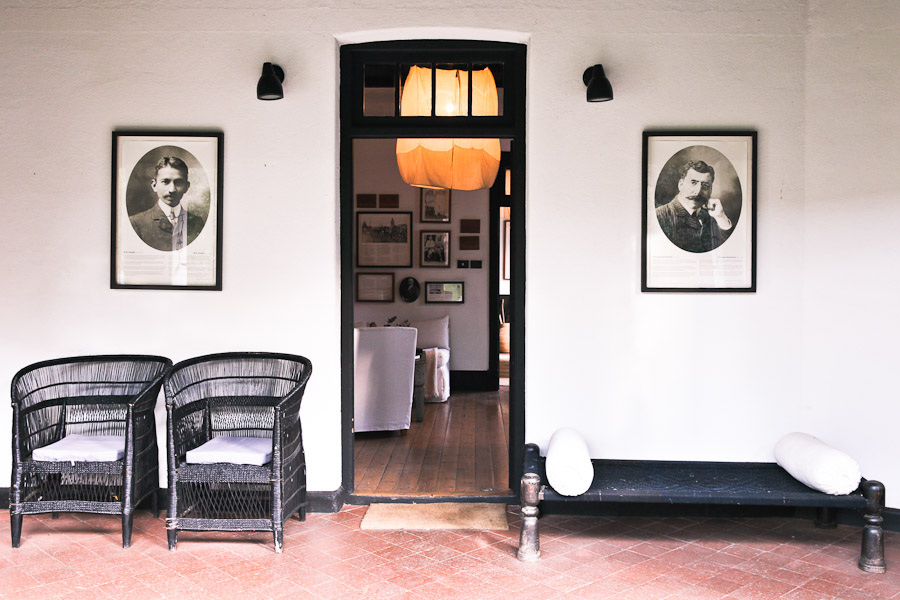 Gandhi Johannesburg – entrée maison