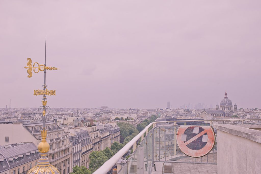 Paris vue du ciel – Boulevard Haussmann