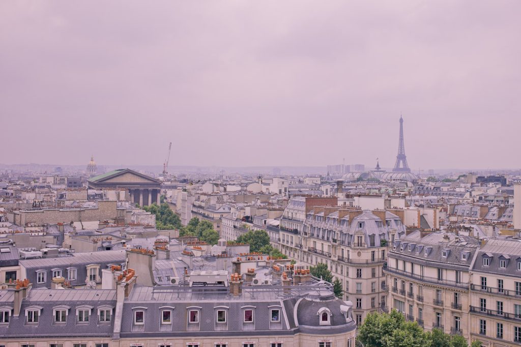 Paris vue du ciel – La tour Eiffel