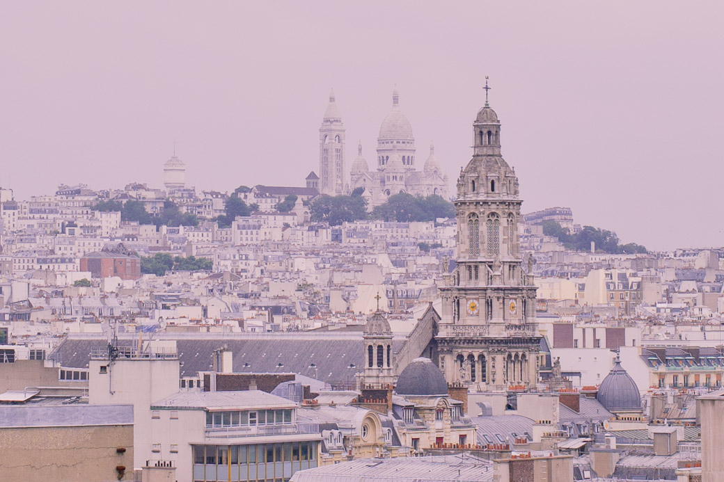 Paris vue du ciel - Trinité et Montmartre