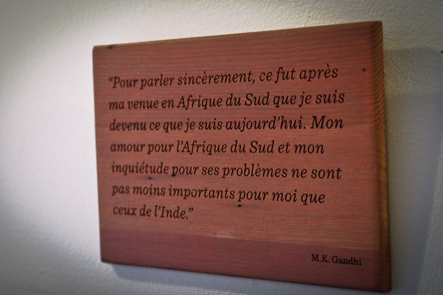 Satyagraha house Johannesburg – citation Gandhi
