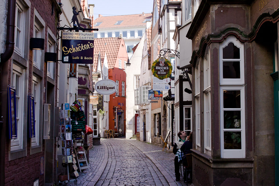 week-end à breme - Rue du Schnoor