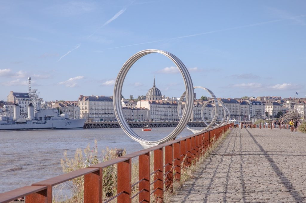 Voyage à Nantes – Anneaux de Buren