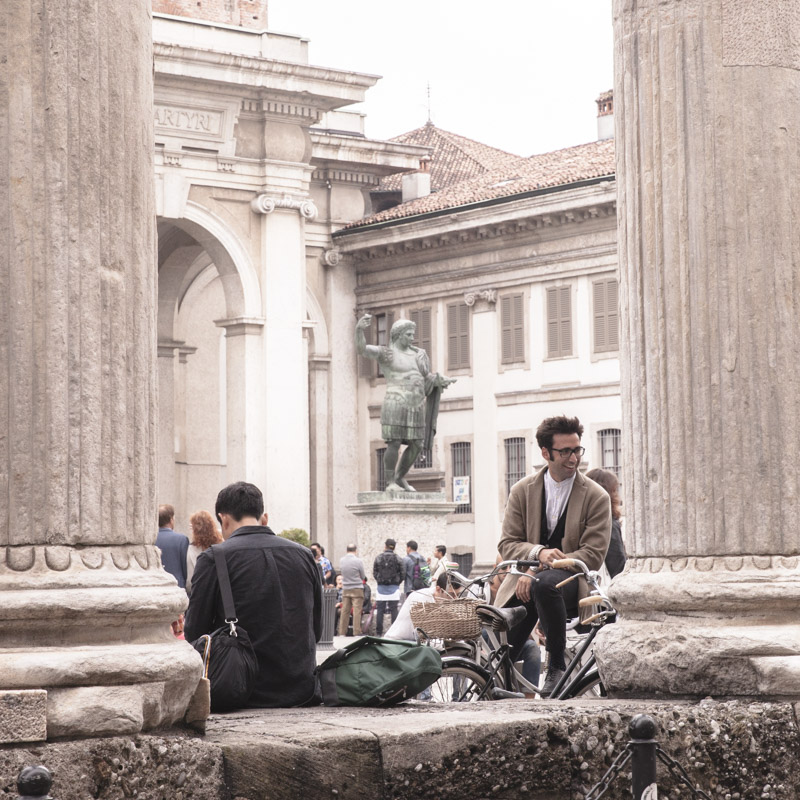 24 heures à Milan - Colonnes san lorenzo