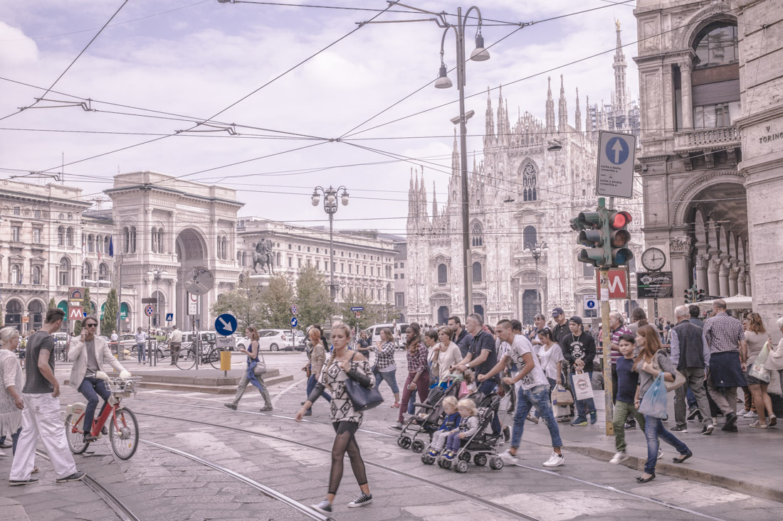 24h à Milan - Piazza del Duomo