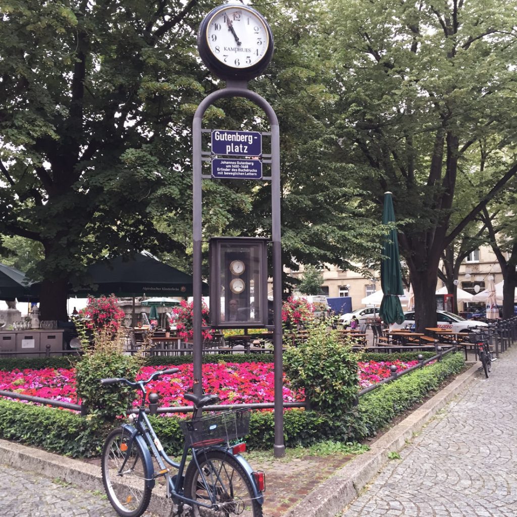 Gutenberg Platz Karlsruhe
