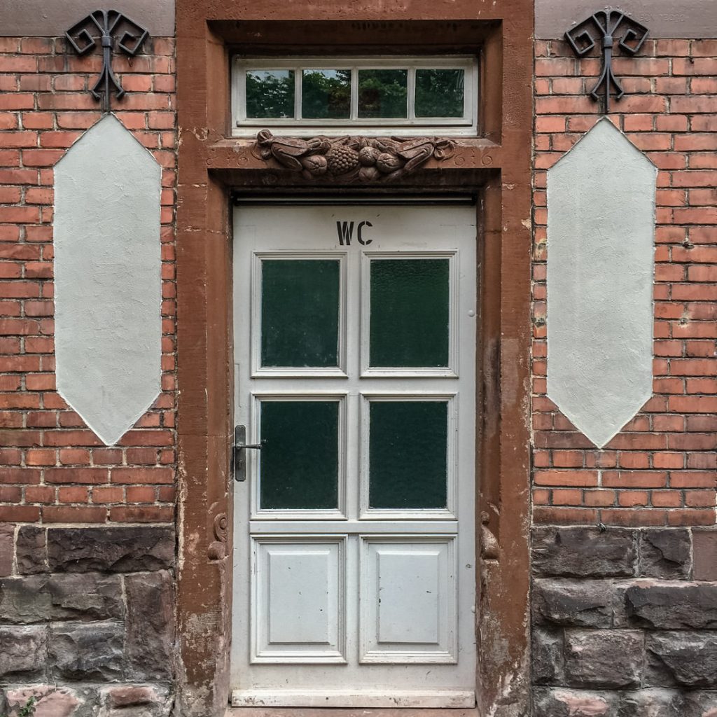 Karlsruhe - Porte WC