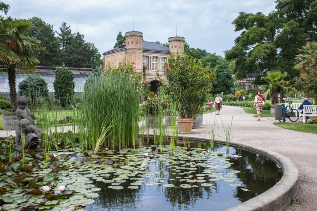 Jardin botanique de Karlsruhe Allemagne