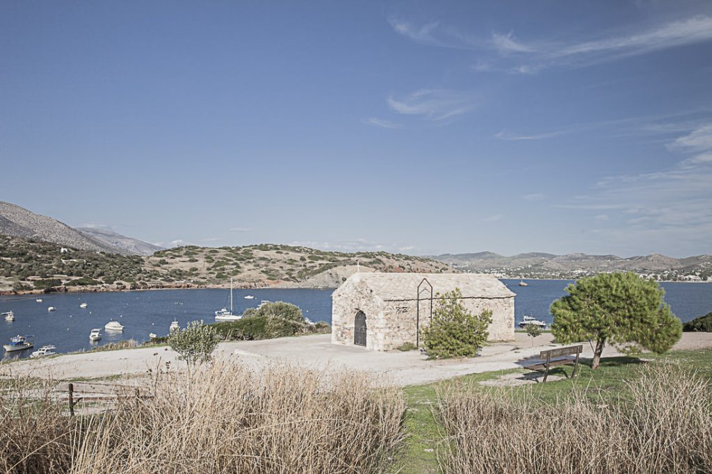 Athènes Grèce - La chapelle Saint Nikola vue d'en haut