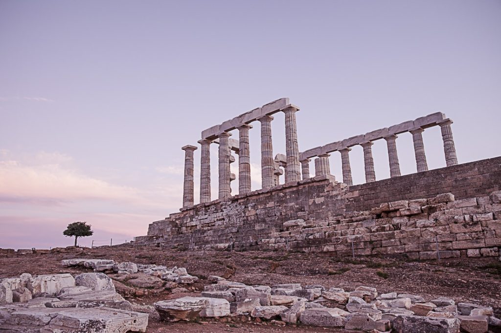 Athènes Grèce – temple de poseidon