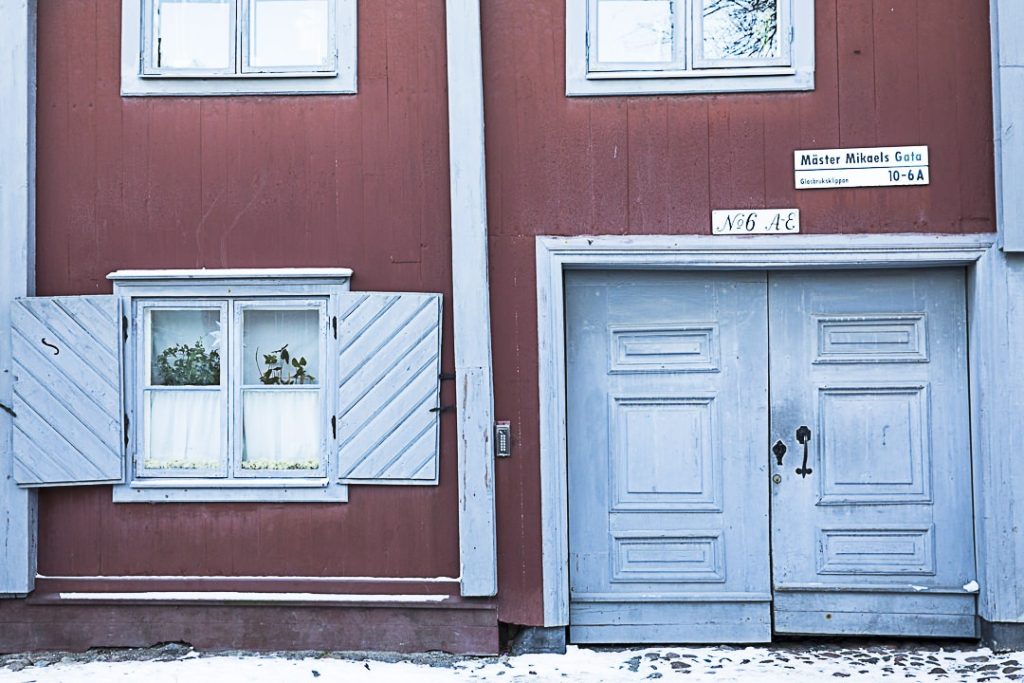 Les imperfections des façades de Fjallgatan