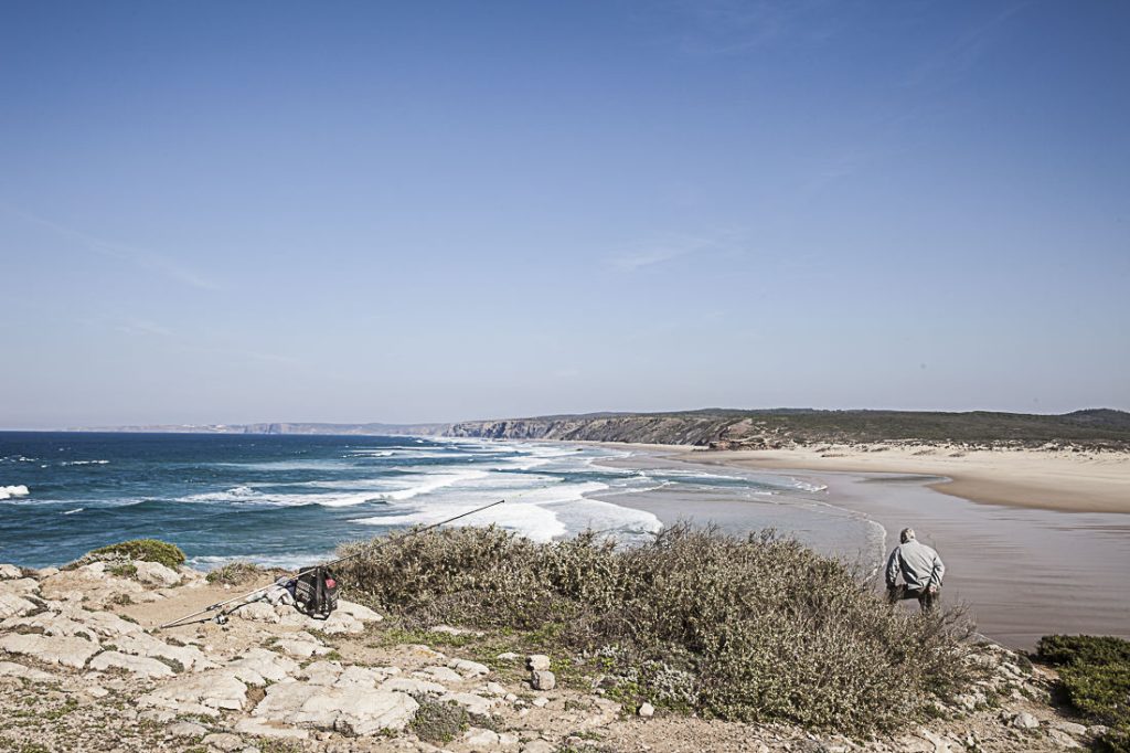 Toujours observer avant d'aller à la pêche à Carrapateira