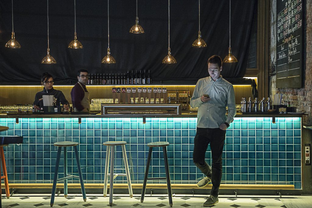 Le bar de The Populist Istanbul