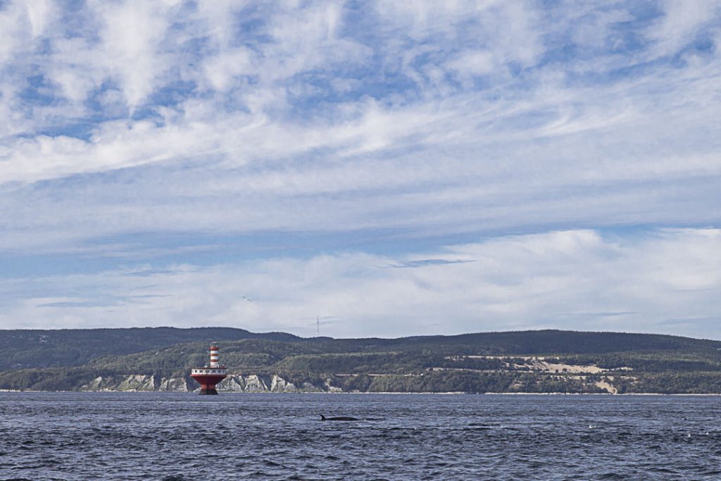 Le phare du haut-fond prince sur le Saint Laurent