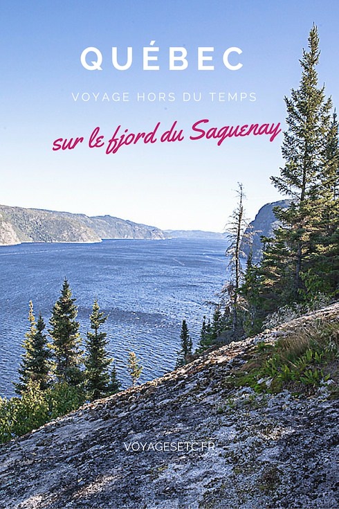 Voyage sur le fjord du Saguenay Québec