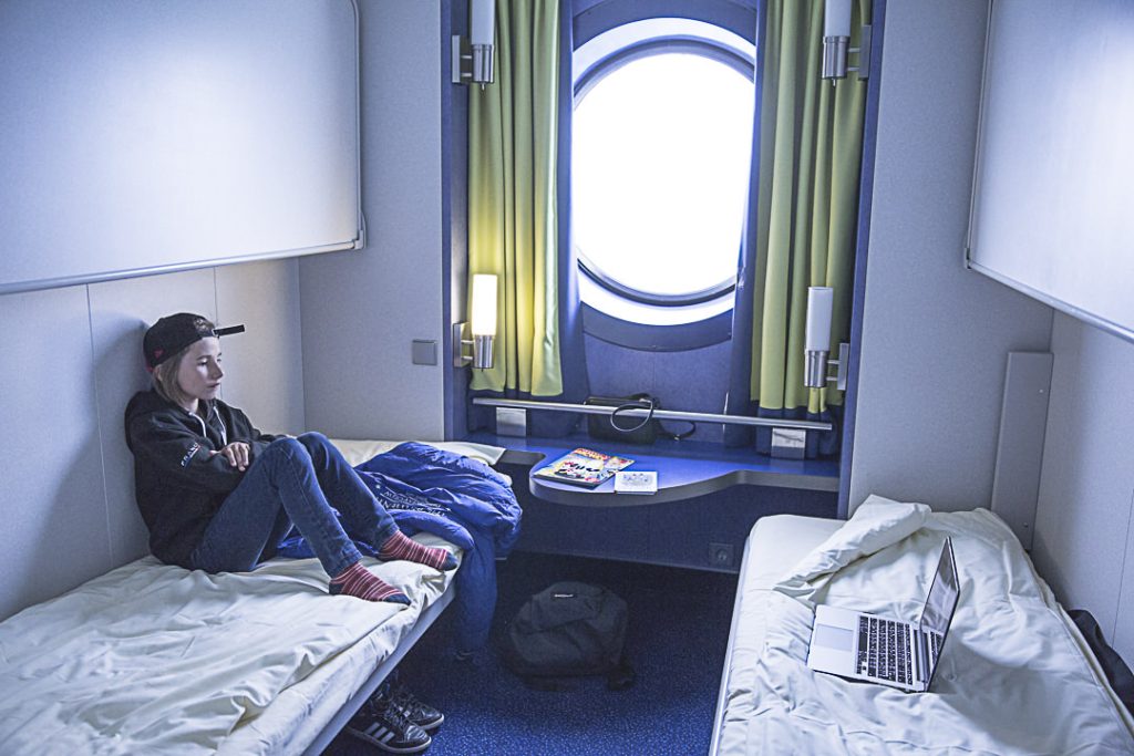 Cinéma dans la cabine