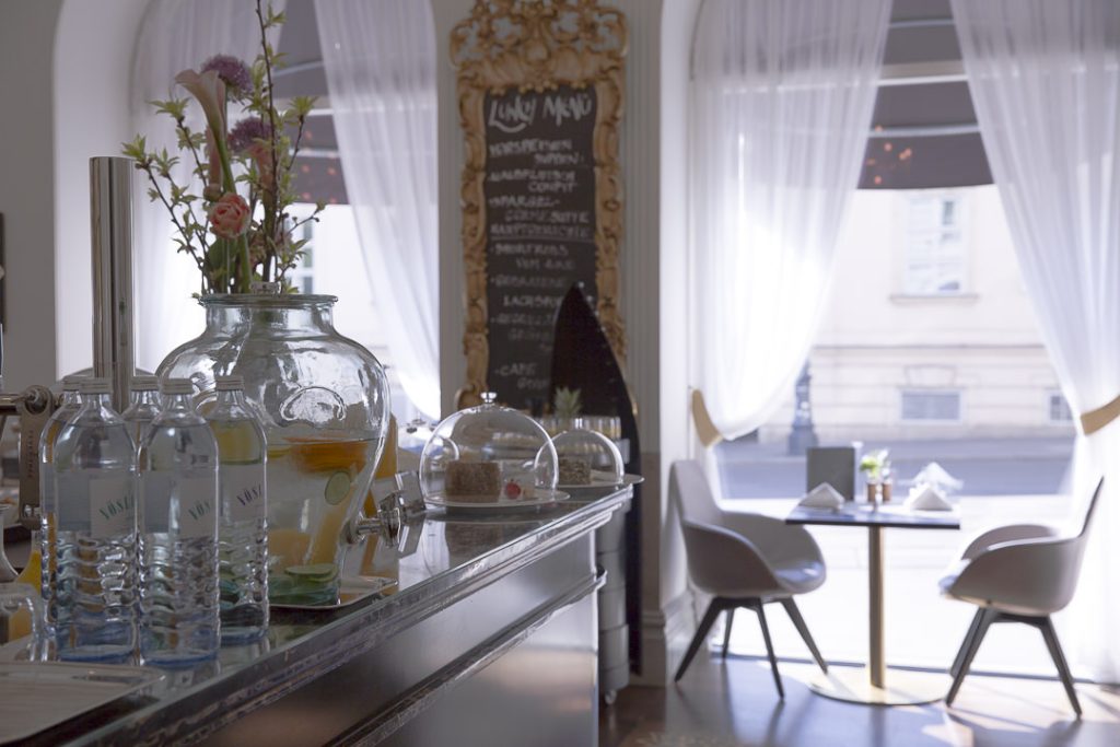 Entrée restaurant La Véranda - Sans souci Vienne