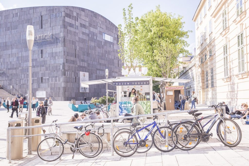 Frozen yoghurt museumsquartier