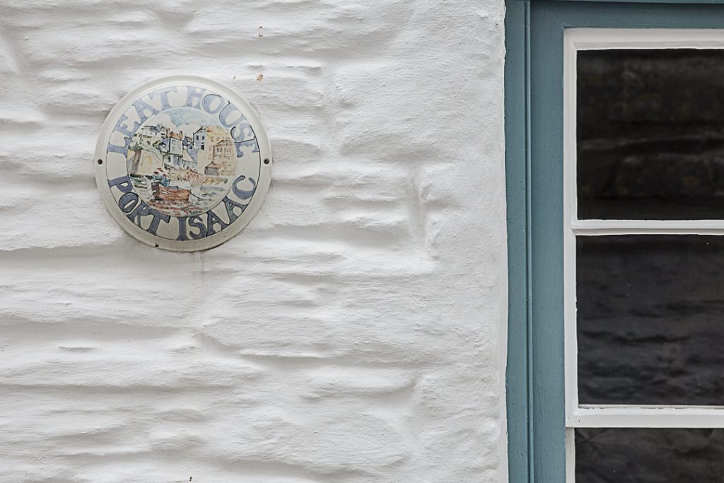Détail d'une maison port Isaac