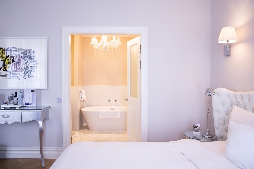 Suite côté salle de bain
