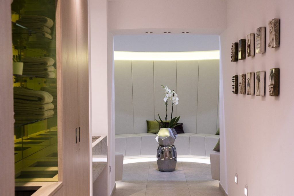salle de repos du spa de l'hotel sans souci Vienne